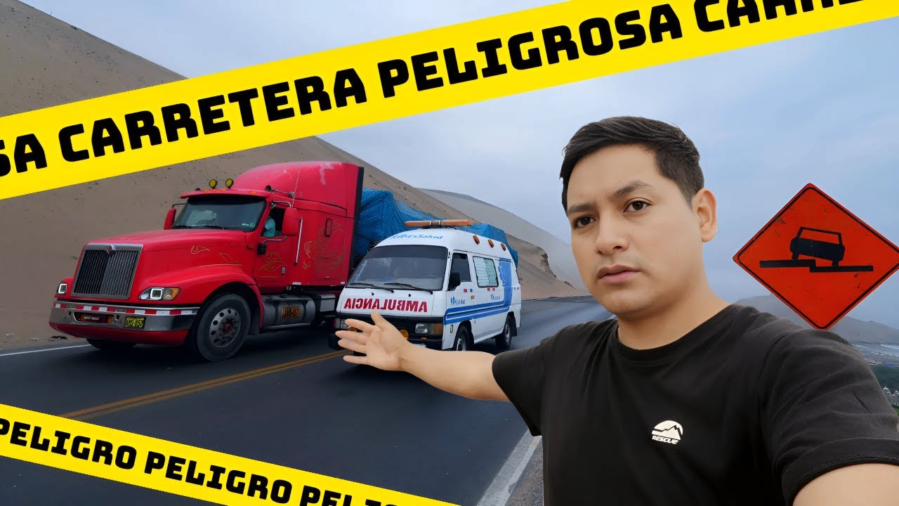 Así es PASAMAYO La CARRETERA más temida y peligrosa de LIMA