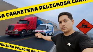 This is PASAMAYO, the most feared and dangerous ROAD in LIMA