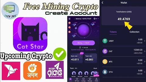 Create Cat Star account and KYC verification! ☑️