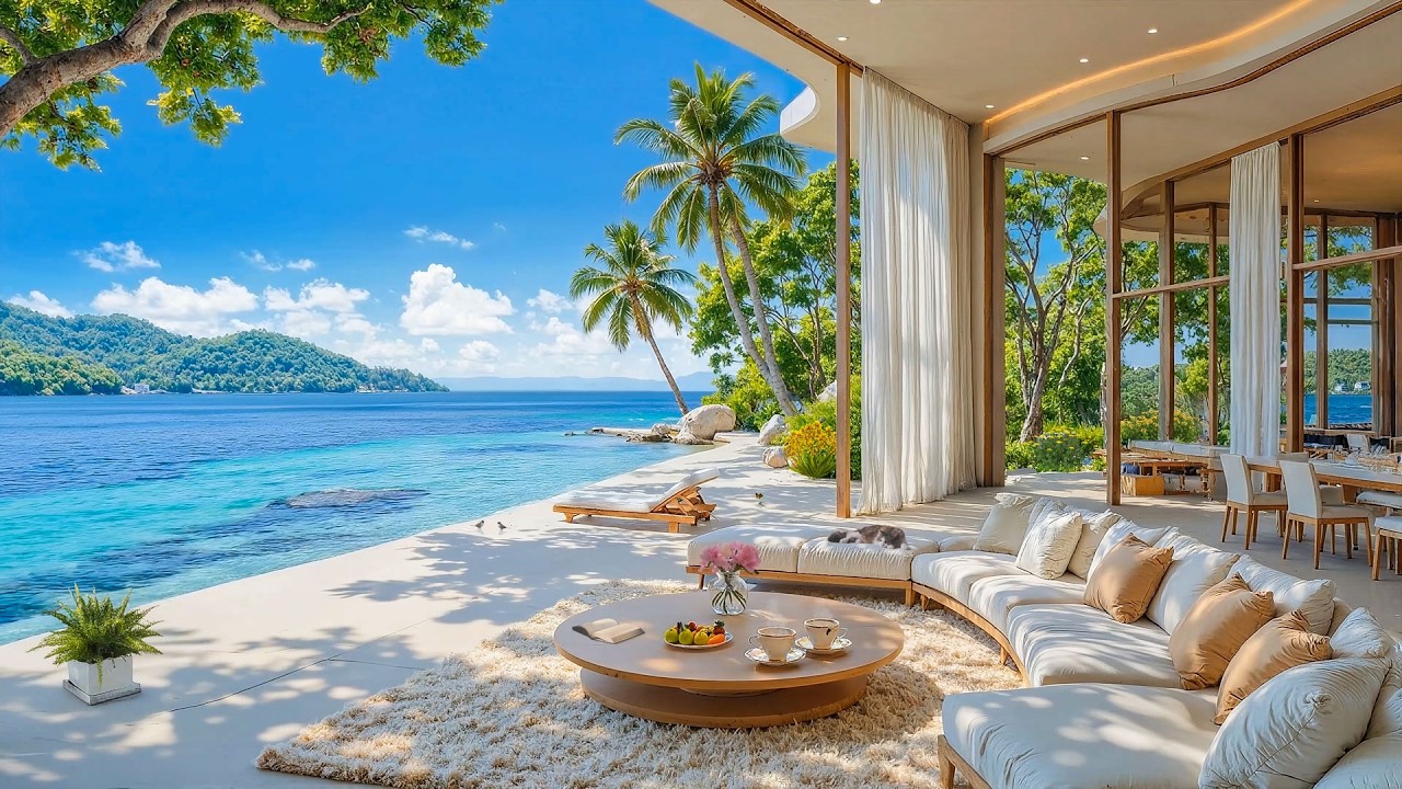 Утреннее фортепианное наслаждение природой 🌴 Успокаивающие фортепианные мелодии для расслабления, о