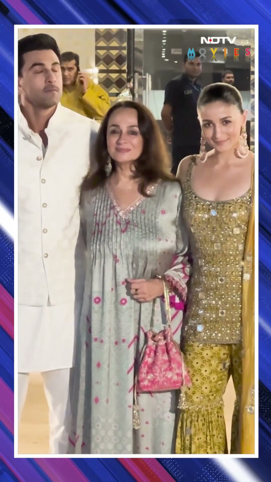 Alia Bhatt, Ranbir Kapoor, And Soni Razdan Clicked At Aadar-Alekha's Mehendi Ceremony