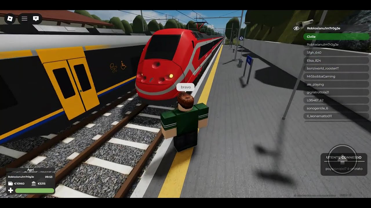 ETR500 nuova livrea frecciarossa (2022) in transito a Vaglia su Italian Railways