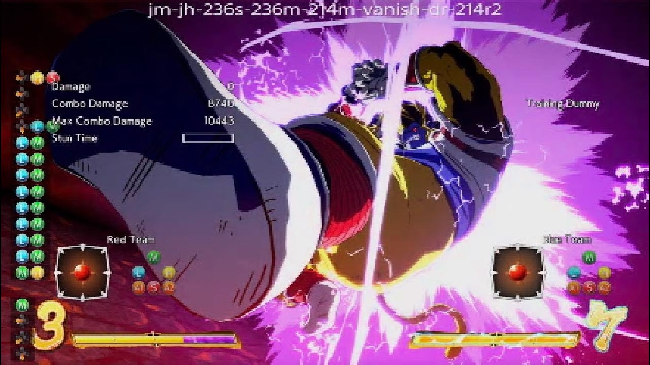 DBFZ 1.42 Super Baby 2 combo