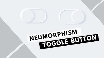 Amazing Neumorphism Toggle Button Using Only HTML & CSS - Pure CSS Tutorial - CodeWithTanmay