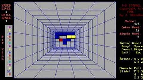 DOS - 3D Pitfall (1995, J.Shramko)