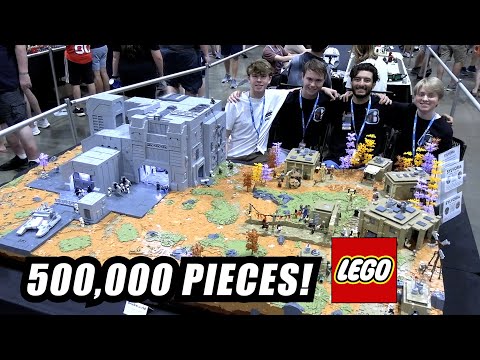 LEGO Star Wars Planet Sylvoria with 500,000 Pieces