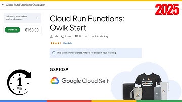 Cloud Run Functions Qwik Start | GSP1089