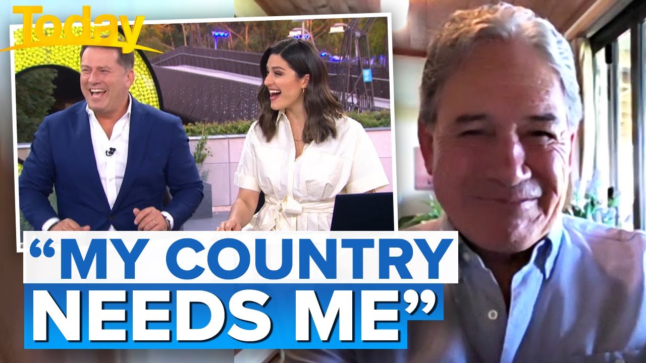 Winston Peters blows up Today desk with big call | Today Show Australia