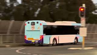 Buses at North Wollongong (road interchange)