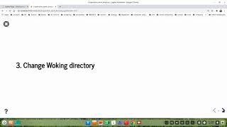 How to check, change current work directory and show its files in Jupyter notebook Profile