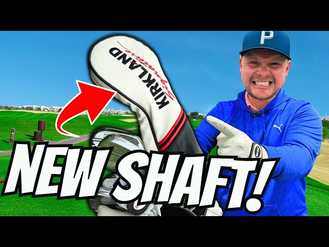 I Put An UPGRADED Shaft In The NEW COSTCO DRIVER... SHOCKING RESULTS!