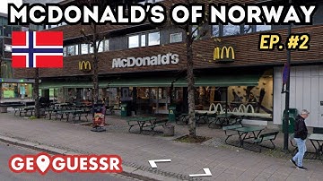 McDonalds in Norway on GeoGuessr (EP#2):  American WORST played game this year!