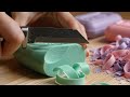 Satisfying Soap Carving Art | Delicate Thin Curls in Pastel Aesthetic