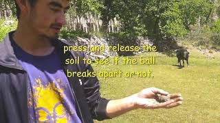 Soil texture by feel method | soil science