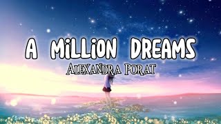 Alexandra Porat - A Million Dreams (cover/Lyrics) #lyrics #amilliondreams #graduationsong #alexandra