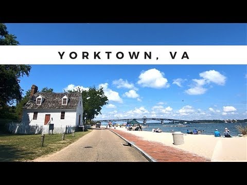 Driving Through Yorktown, VA