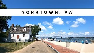 Driving Through Yorktown, VA