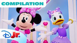 🎀 🌂 Minnie et Daisy ! | La Boutique de Minnie | Compilation | Disney JR Fr