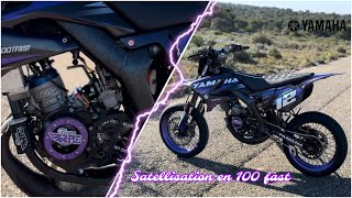 SATELLISATION D’UNE YAMAHA DT EN 100 FAST