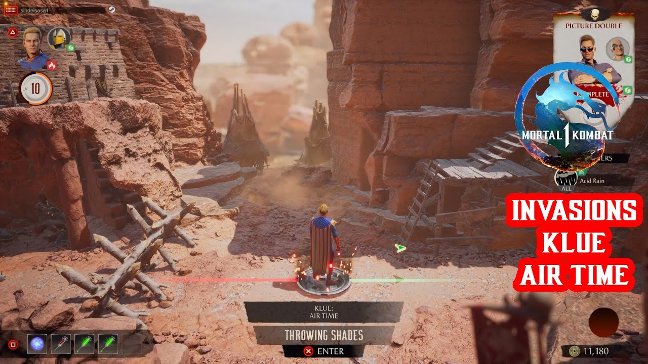 Mortal Kombat 1 - Invasions - Storms Season - Tarkatan Colony  MESA - KLUE - AIR TIME