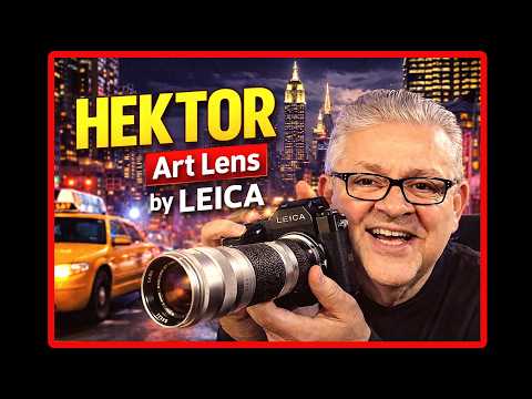 Objectif Leica Hektor 135mm F/4.5 - Monture M - Avec Champignons