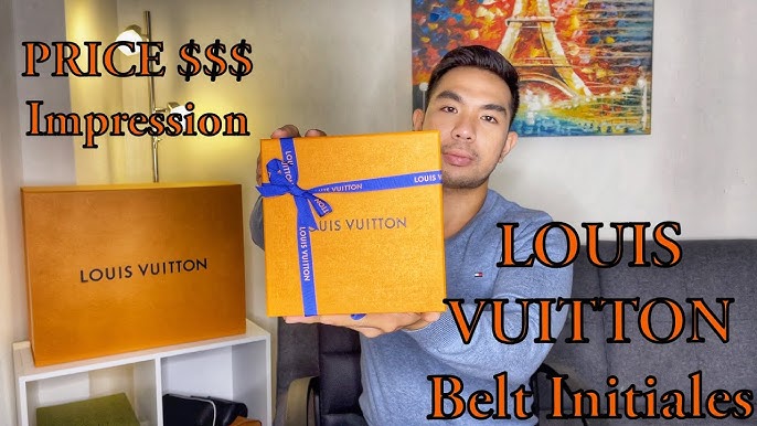 Louis Vuitton Initiales Reversible Belt 30mm Unboxing & Review I