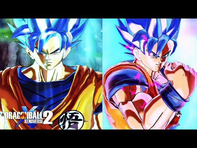 How to make Universal Super Saiyan Blue Goku Dragon Ball Xenoverse