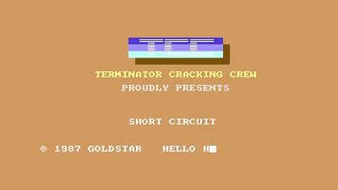 Terminator Cracking Crew (TCC) Intro  ! Commodore 64 (C64)