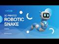 3D Printed Robotic Snake Part 3: Programming and Control