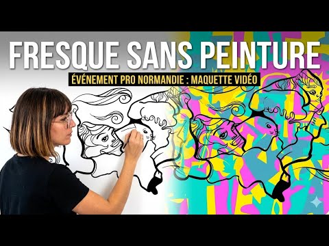 Le potentiel visuel aNa artiste pour événements pro en Normandie - SYNDICATS CHIMIE et INDUSTRIE 