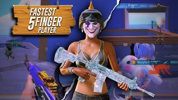 🔥 Fastest 5 Finger Claw Player | ⚡ 1V4 CLUTCHES | BGMI HIGHLIGHTS | ParXhereee