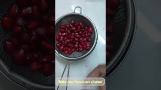 How I Make Pomegranate Juice For My 1Year Old