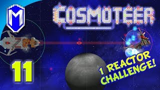 Cosmoteer - Testing Out New Weapons - Lets Play Cosmoteer Mod 1 Reactor Challenge Gameplay Ep 11
