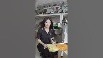 Máy thái rau củ công nghiệp YQC803 - Thái lát, sợi, lựu nhanh, đều, đẹp - Tiết kiệm thời gian