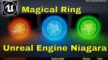 Magical Ring | Unreal Engine Niagara | UE4 Niagara