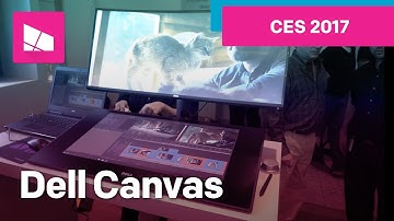 Dell Canvas First Look from CES 2017