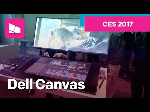 Dell Canvas First Look from CES 2017