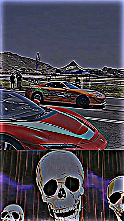 Supra Mk4 vs Ferrari 🥵🥶😳 #supramk4 #beats #supra #ferrari #supradrift