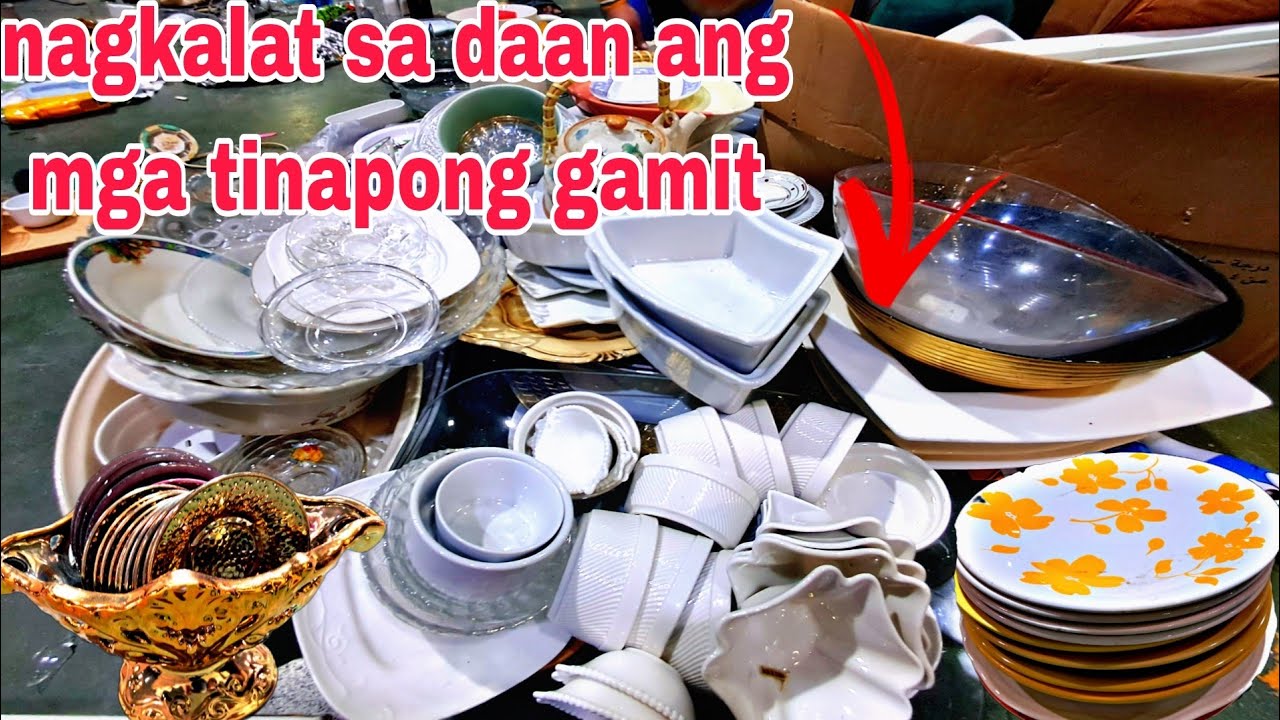 GRABE‼️NAGKALAT LANG ANG MGA GAMIT SA DAAN  INIWAN NG MGA NAG TITINDA / DUMPSTER DIVING 