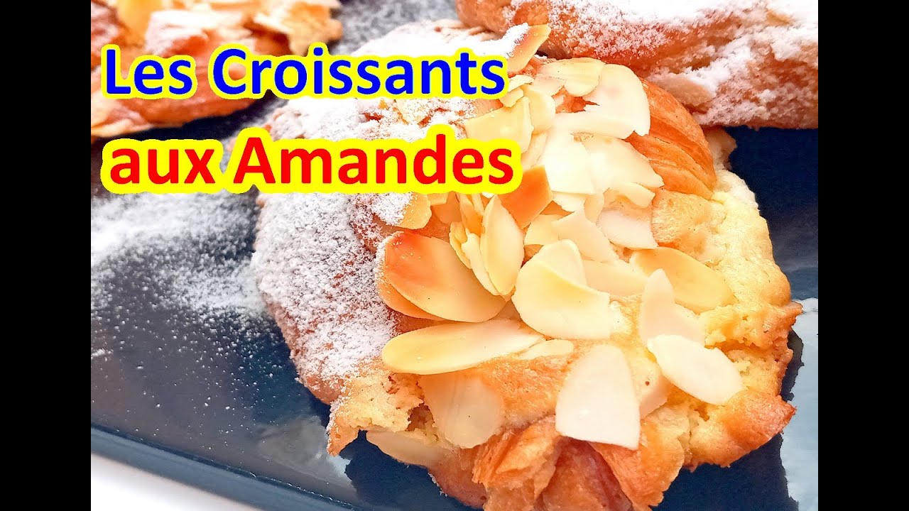 Les Croissants  aux Amandes