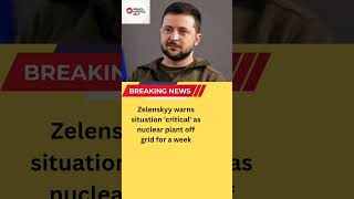 Breaking News Live October 1: Zelenskyy warns situation &#39;critical&#39; as nuclear plant off grid for