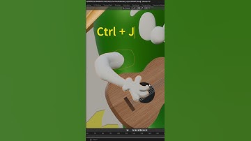 ✅Cómo UNIR y SEPARAR OBJETOS en BLENDER 3D - Fácil #blender3d #blender #blendertutorial  #tutorial