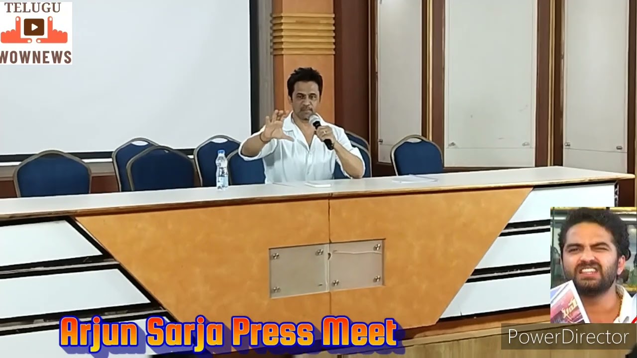 Hero Arjun Controversial Press Meet | Arjun Sarja Fire 😡😡 Vishvak Sen