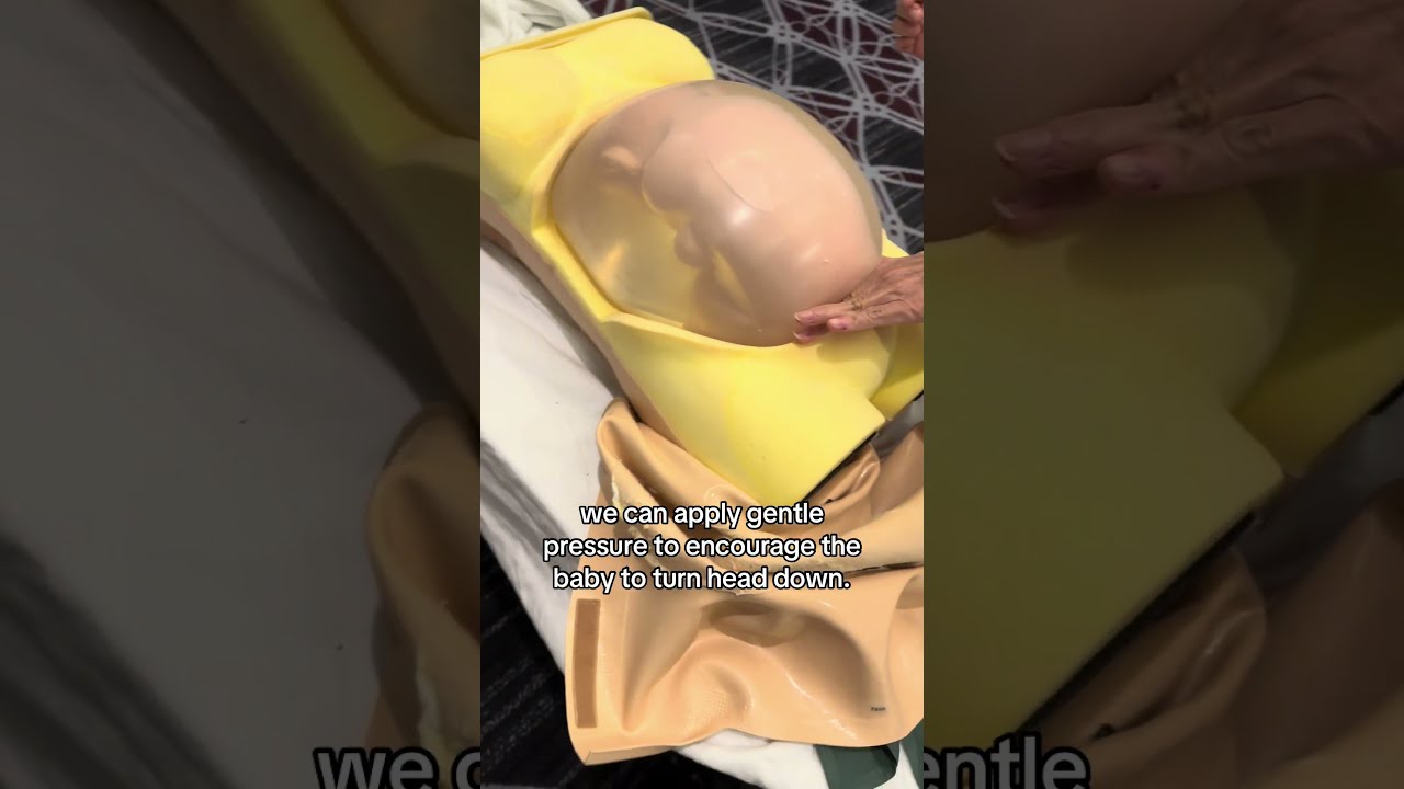 How We Flip A Breech Baby Shorts Obgyn Simulator