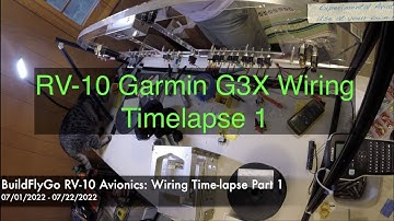 RV-10 Avionics - Time-lapse 1