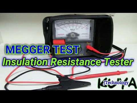 Meg Gr MEGGER TEST: Insulation Resistance Tester - YouTube