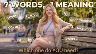 7 English Words for "Hidden" — But They All Mean Something Different