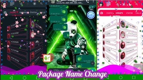 how to change WhatsApp package name Real Trick  WhatsApp mod SillA DON MODS