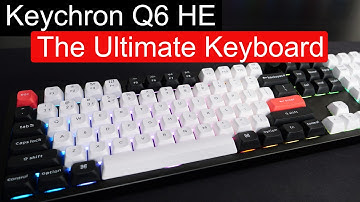 Keychron Q6 HE Review: UNLEASH Customization on PC & Tablet! (Mapping, Macros, RGB)