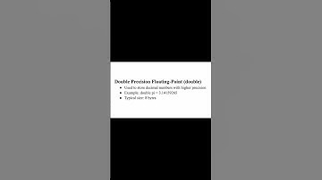 Variables and Data Types